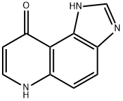 9H-Imidazo[4,5-f]quinolin-9-one,1,6-dihydro-(9CI) Struktur