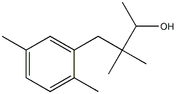 Benzenepropanol, alpha,ba,ba,2,5-pentamethyl- (9CI) Struktur