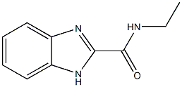 1H-Benzimidazole-2-carboxamide,N-ethyl-(9CI) Struktur