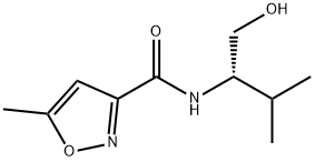 N-[(1S)-1-(Hydroxymethyl)-2-methylpropyl]-5-methyl-3-isoxazolecarboxamide Struktur