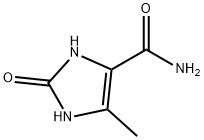 1H-Imidazole-4-carboxamide,2,3-dihydro-5-methyl-2-oxo-(9CI) 结构式