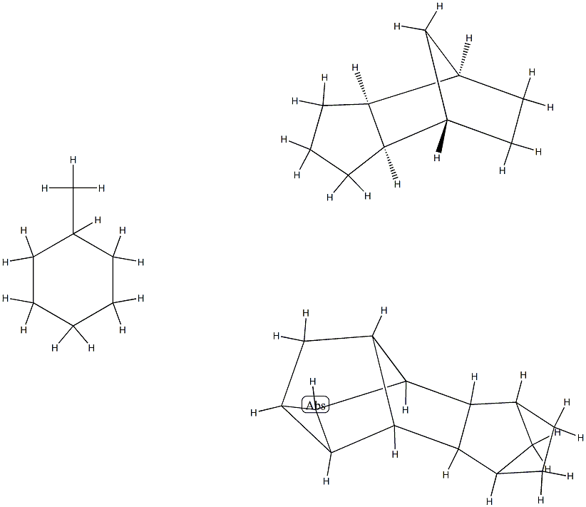 4,7-Methano-2,3,8-methenocyclopent(a)indene, dodecahydro-, stereoisome r, mixt. with methylcyclohexane and (3aalpha,4beta,7beta,7aalpha)-octa hydro-4,7-methano-1H-indene Structure