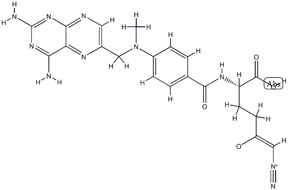 diazoketone methotrexate Structure