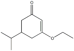 2-Cyclohexen-1-one,3-ethoxy-5-(1-methylethyl)-(9CI) 结构式