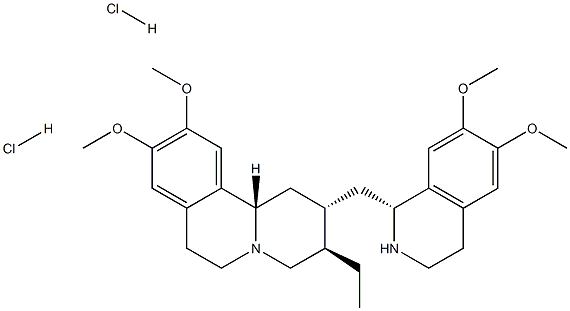 (+-)-Dehydro-2,3-emetine 2HCl [French] 结构式