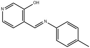 4-[(E)-[(4-Methylphenyl)imino]methyl]-3-pyridinol|
