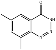 1,2,3-Benzotriazin-4(1H)-one,6,8-dimethyl-(9CI), 830321-64-7, 结构式