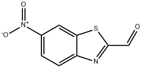 2-Benzothiazolecarboxaldehyde,6-nitro-(7CI,8CI,9CI) Structure