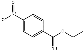 Benzenecarboximidic acid, 4-nitro-, ethyl ester Structure