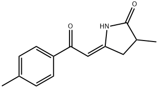 (5Z)-3-Methyl-5-[2-(4-methylphenyl)-2-oxoethylidene]-2-pyrrolidinone|
