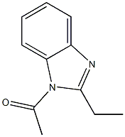 1H-Benzimidazole,1-acetyl-2-ethyl-(9CI) 结构式
