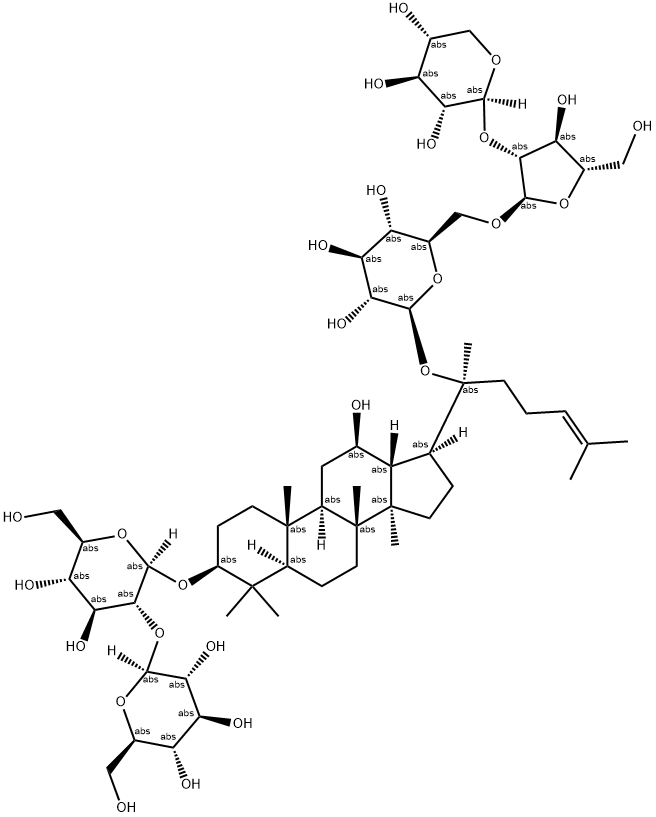 Ginsenoside Ra2 Structure