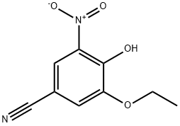 Benzonitrile, 3-ethoxy-4-hydroxy-5-nitro- Structure
