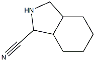 1H-Isoindole-1-carbonitrile,octahydro-(9CI) 结构式