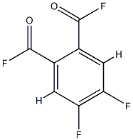 1,2-Benzenedicarbonyl difluoride, 4,5-difluoro- (9CI) 结构式