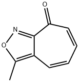 8H-Cyclohept[c]isoxazol-8-one,3-methyl-(9CI) 结构式
