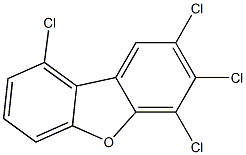 1,6,7,8-TCDF, 83704-33-0, 结构式