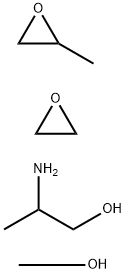 环氧乙烷-环氧丙烷 甲基 2-氨基-1-甲基乙基醚共聚物, 83713-01-3, 结构式