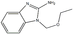 1H-Benzimidazol-2-amine,1-(ethoxymethyl)-(9CI) Struktur