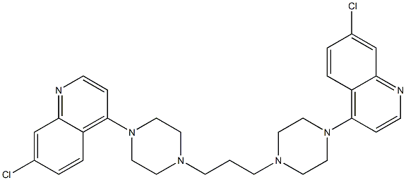 哌喹 结构式