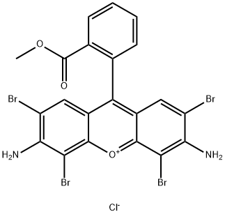 tetrabromorhodamine 123 Struktur