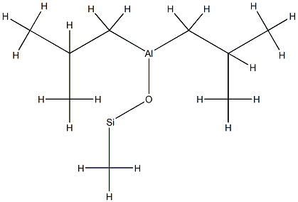 (ethylsilanolato)diisobutylaluminium Structure