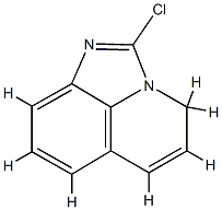 4H-Imidazo[4,5,1-ij]quinoline,2-chloro-(9CI) 结构式