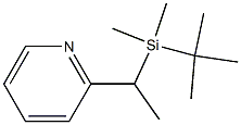 Pyridine,2-[1-[(1,1-dimethylethyl)dimethylsilyl]ethyl]-(9CI) Structure