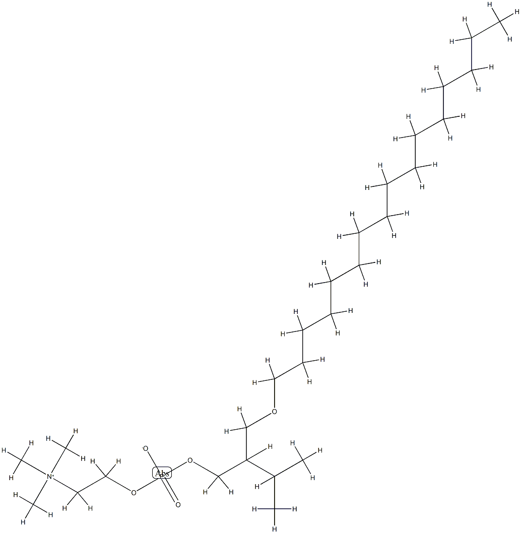 2-isopropyl-platelet activating factor Struktur