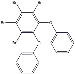 diphenoxybenzene, tetrabromo derivative ,83968-42-7,结构式