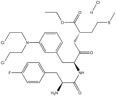 ambamustine Structure