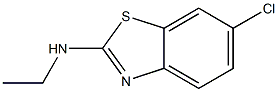 2-Benzothiazolamine,6-chloro-N-ethyl-(9CI) 结构式