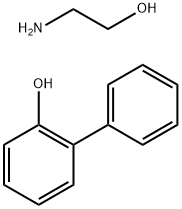 1,1′-ビフェニル-2-オール/2-アミノエタノール,(1:1) 化学構造式
