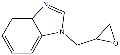 1H-Benzimidazole,1-(oxiranylmethyl)-(9CI) Structure