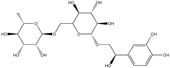 连翘苷 98+%,84233-74-9,结构式