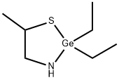 1-azanidylpropane-2-thiolate, diethylgermanium 结构式