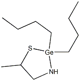 1-azanidylpropane-2-thiolate, dibutylgermanium Struktur