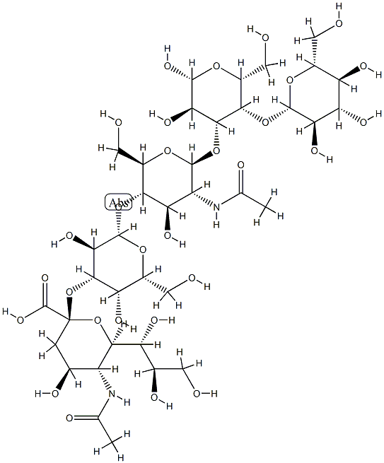 streptococcal polysaccharide Ia group B Struktur