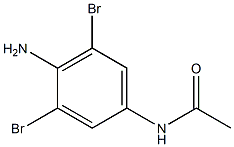 4-amino-3,5-dibromoacetanilide 结构式