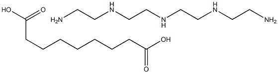 azelaic acid, compound with N-(2-aminoethyl)-N'-[2-[(2-aminoethyl)amino]ethyl]ethane-1,2-diamine Structure