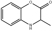 2H-1,4-Benzoxazin-2-one,3,4-dihydro-3-methyl-(6CI,9CI) 结构式