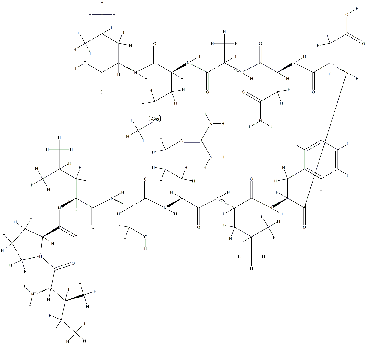 Hgh (4-15) 结构式