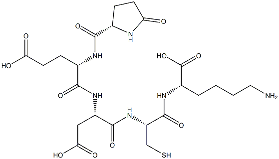 hemoregulatory peptide 5b Struktur