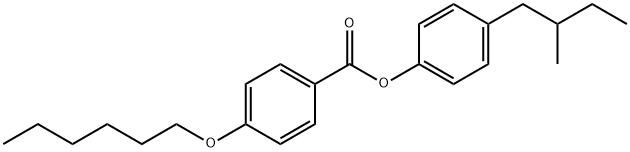 (±)-4-(2-methylbutyl)phenyl 4'-(hexyloxy)benzoate|甲基丁基苯酚己氧基苯甲酸酯