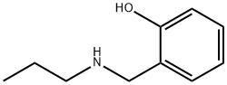 2-[(propylamino)methyl]phenol Struktur