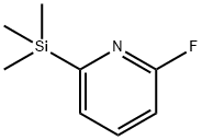 2-fluoro-6-(triMethylsilyl)pyridine Struktur