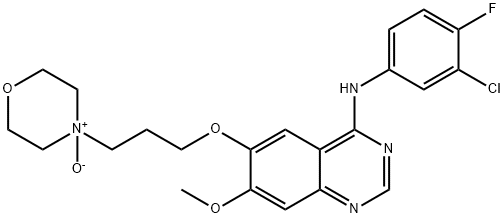 Gefitinib N-Oxide Struktur