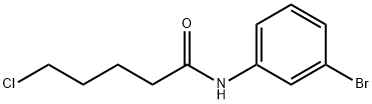 N-(3-溴苯基)-5-氯戊酰胺,848170-46-7,结构式