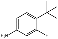 4-(tert-butyl)-3-fluoroaniline Struktur