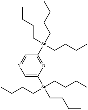 2,6-bis (tributyltin) pyrazine Structure
